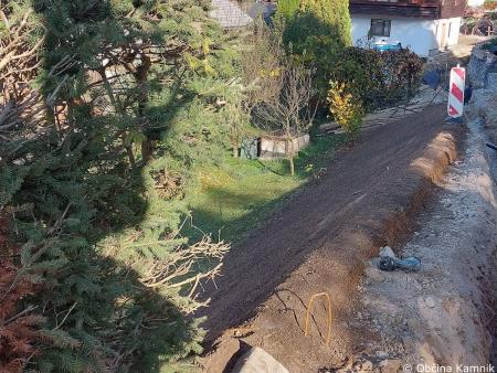 Izgradnja podpornih zidov ter obnova infrastrukture v naselju Markovo (1)